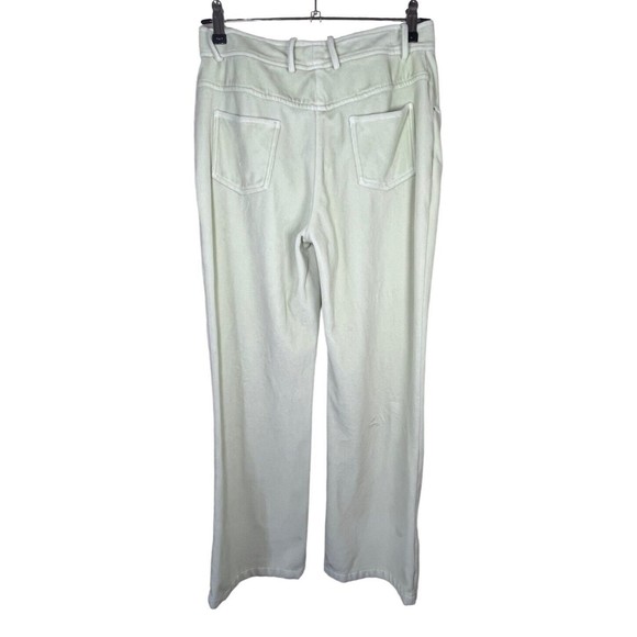 St. John Sport by Marie Gray Size 4 Velour Velvet Spring Green Pants Vintage - Picture 2 of 15